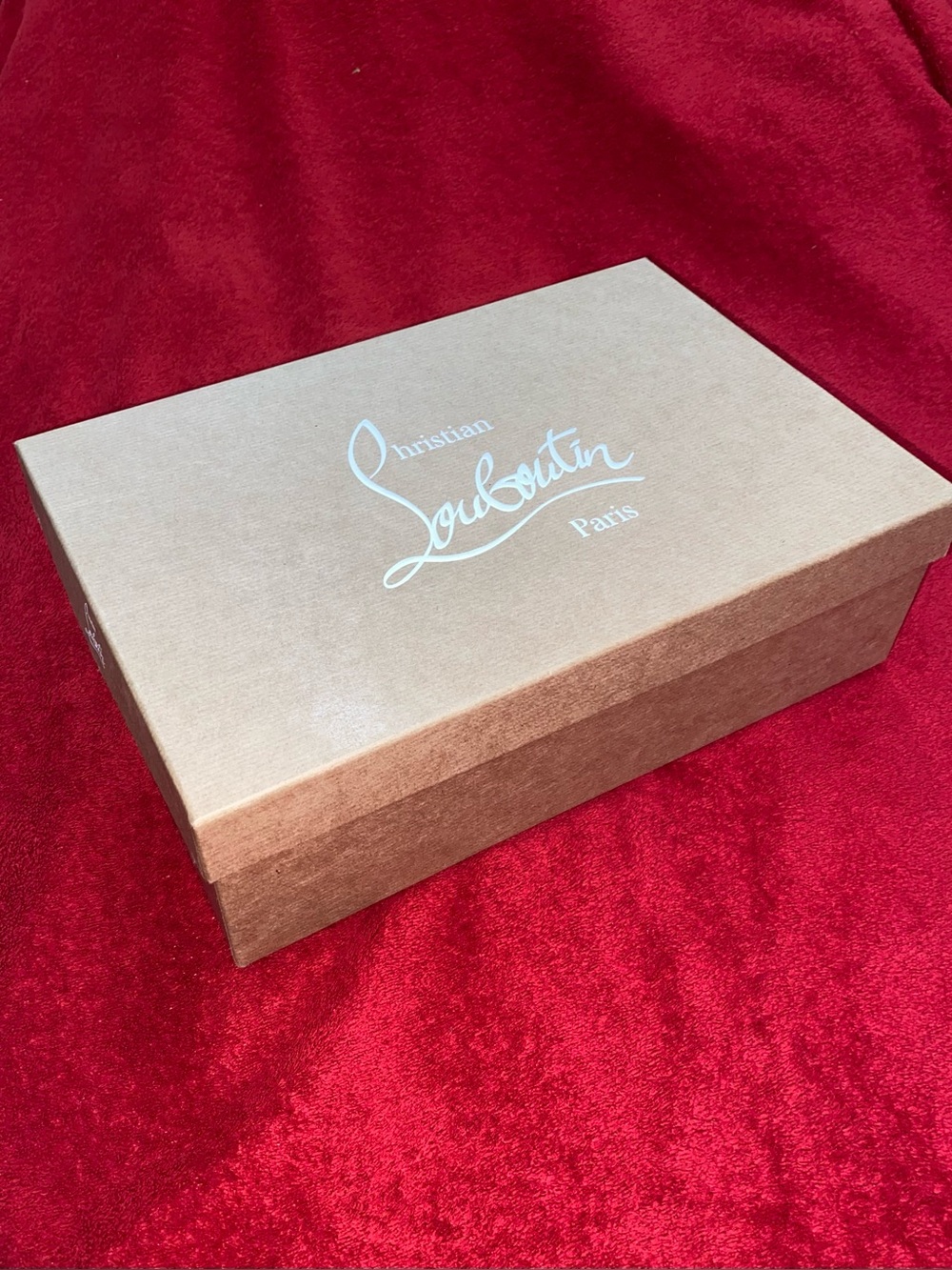 Christian Louboutin Box Empty Large Shoes Sneakers Storage Replacement Gift CL